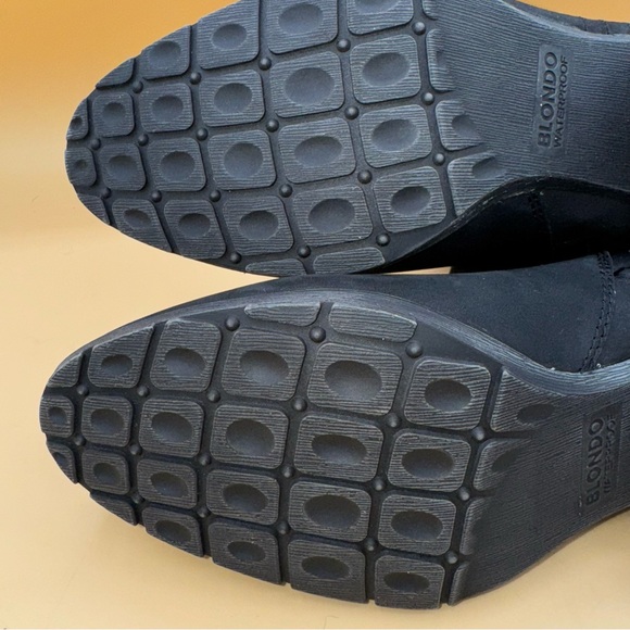 Blondo‎ Valli Waterproof Black Leather Bootie, Women’s 8.5, New with scuff - Picture 15 of 15